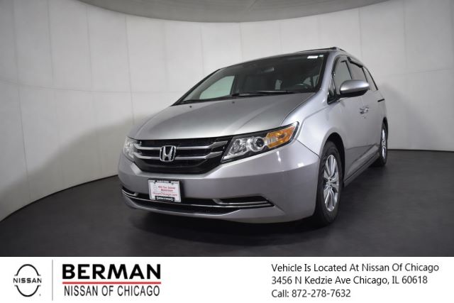 Silver 2016 Honda Odyssey EX-L FWD Minivan Front-Wheel Drive 6-Speed Automatic