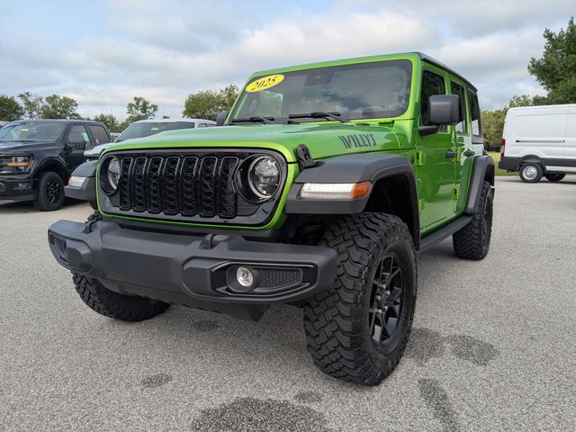 Mojito Clearcoat 2025 Jeep Wrangler SUV / Crossover Four-Wheel Drive 8-Speed Automatic