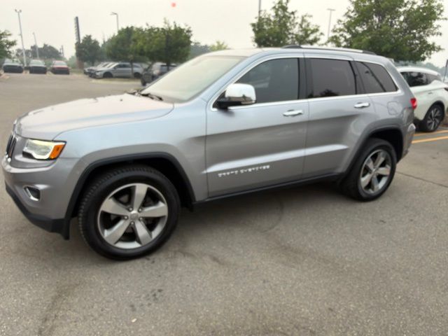 Billet Silver Metallic Clearcoat 2016 Jeep Grand Cherokee SUV / Crossover Four-Wheel Drive 8-Speed Automatic