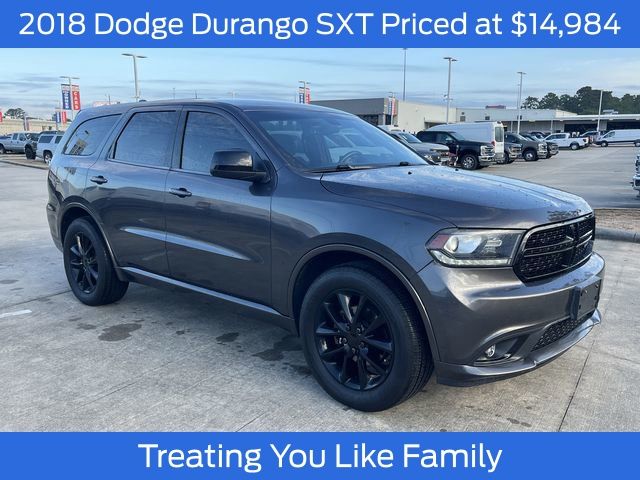 Granite Metallic Clearcoat 2018 Dodge Durango SUV / Crossover All-Wheel Drive 8-Speed Automatic