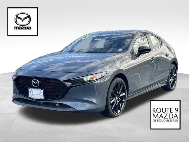 Polymetal Gray Metallic 2023 Mazda MAZDA3 2.5 S Carbon Edition Hatchback FWD Hatchback Front-Wheel Drive 6-Speed Automatic