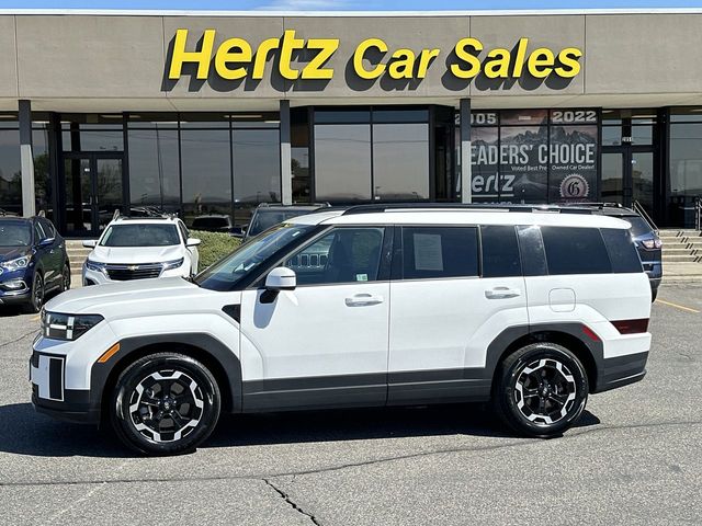 Serenity White 2025 Hyundai Santa Fe SEL AWD SUV / Crossover All-Wheel Drive Automatic