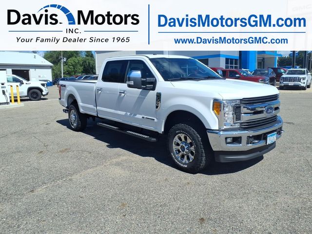 Oxford White 2017 Ford F-350 Super Duty Pickup Truck Four-Wheel Drive 6-Speed Automatic