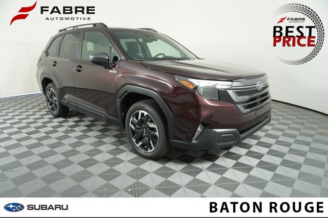 Dark Mahogany Pearl 2026 Subaru Forester Hybrid Premium AWD SUV / Crossover All-Wheel Drive Continuously Variable Transmission