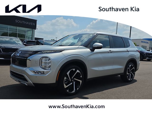 Blue 2024 Mitsubishi Outlander SUV / Crossover All-Wheel Drive Continuously Variable Transmission