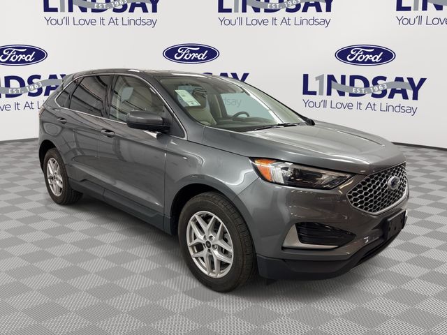 Gray Metallic 2024 Ford Edge SEL AWD SUV / Crossover All-Wheel Drive 8-Speed Automatic