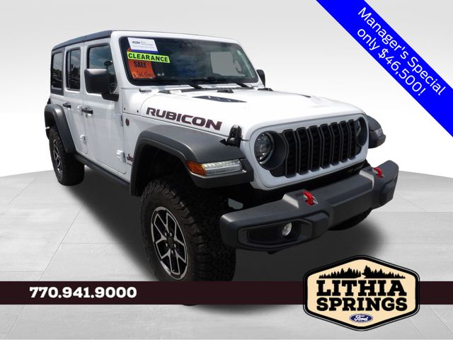 Bright White Clearcoat 2026 Jeep Wrangler SUV / Crossover Four-Wheel Drive 8-Speed Automatic