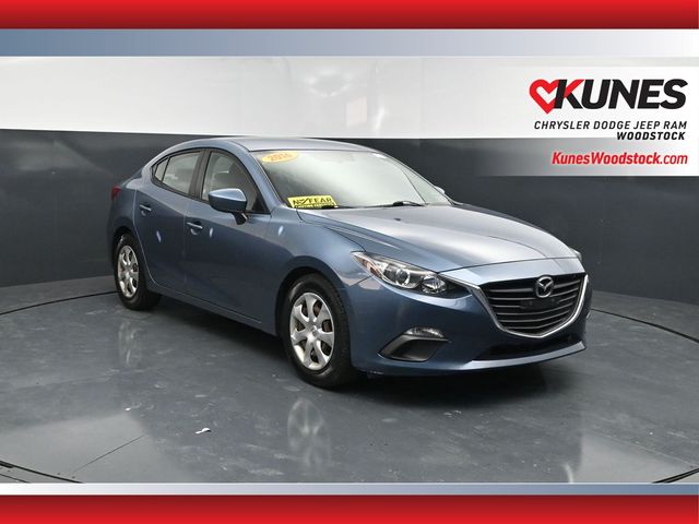 Blue Reflex Mica 2016 Mazda MAZDA3 Sedan Front-Wheel Drive 6-Speed Manual