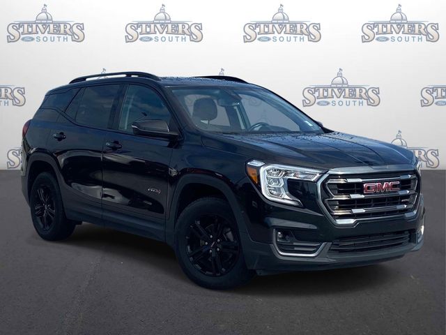 Black (Ebony Twilight Metallic) 2022 GMC Terrain SUV / Crossover All-Wheel Drive 9-Speed Automatic