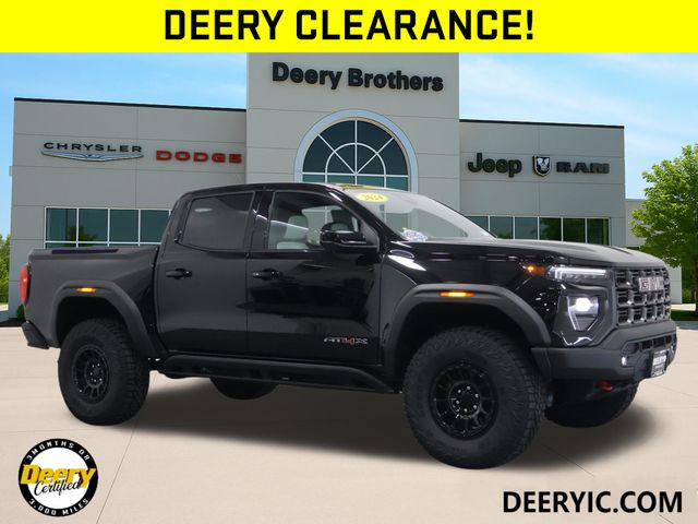 Onyx Black 2024 GMC Canyon Pickup Truck Four-Wheel Drive 8-Speed Automatic