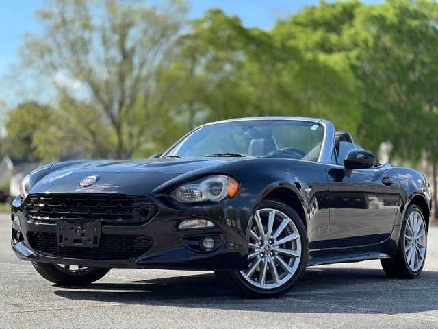 Nero Cinema Jet Black 2017 FIAT 124 Spider Lusso RWD Convertible Rear-Wheel Drive 6-Speed Automatic