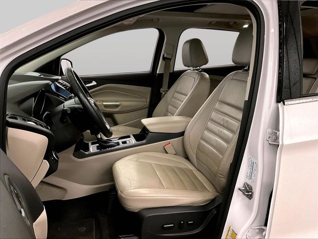 2017 Ford Escape Titanium White at John Sisson Motors