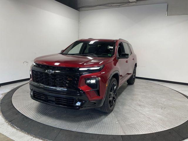 Radiant Red Tintcoat 2024 Chevrolet Traverse RS AWD SUV / Crossover Four-Wheel Drive 8-Speed Automatic