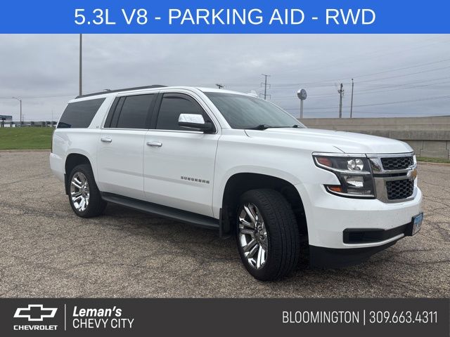 Summit White 2016 Chevrolet Suburban 1500 LS RWD SUV / Crossover 4X2 6-Speed Automatic Overdrive