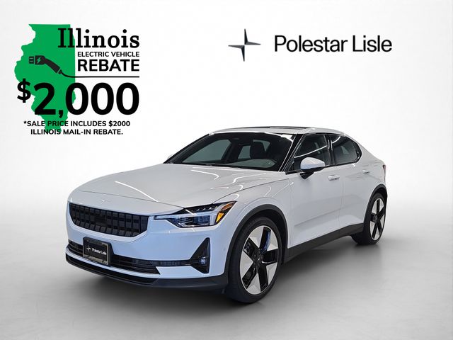 Magnesium Metallic 2023 Polestar 2 Long Range Dual Motor AWD Sedan All-Wheel Drive 1-Speed Automatic