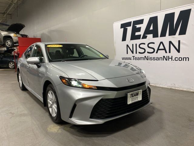 Celestial Silver Metallic 2025 Toyota Camry LE AWD Sedan All-Wheel Drive Continuously Variable Transmission