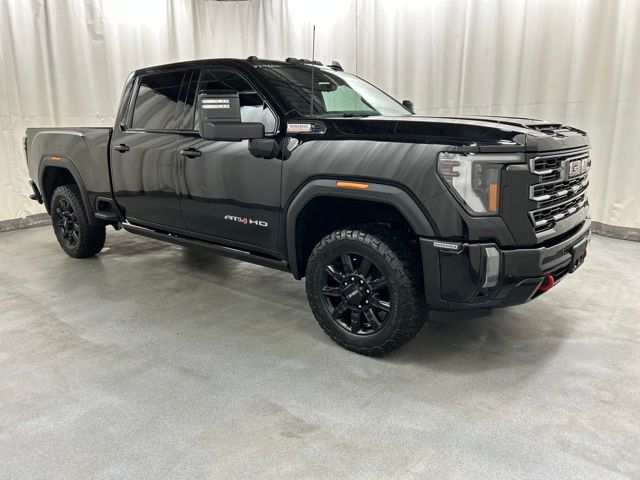 Onyx Black 2024 GMC Sierra 2500HD Pickup Truck Four-Wheel Drive Automatic