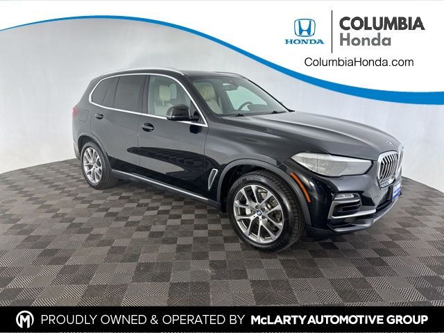 Jet Black 2020 BMW X5 xDrive40i AWD SUV / Crossover All-Wheel Drive 8-Speed Automatic