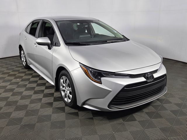 Classic Silver 2025 Toyota Corolla Sedan Front-Wheel Drive Continuously Variable Transmission