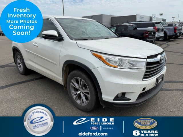White (Blizzard Pearl) 2014 Toyota Highlander SUV / Crossover All-Wheel Drive 6-Speed Automatic Overdrive