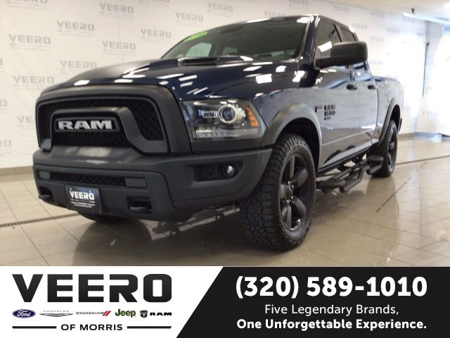 Patriot Blue Pearlcoat 2019 RAM 1500 Pickup Truck Four-Wheel Drive 8-Speed Automatic