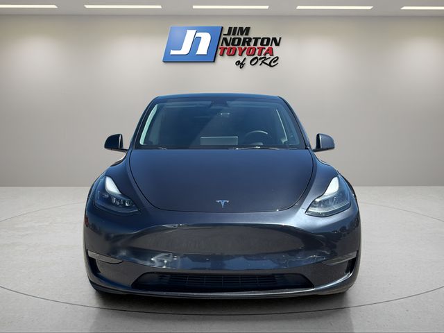 Used 2024 Tesla Model Y Long Range with VIN 7SAYGDEE7RA237545 for sale in Oklahoma City, OK