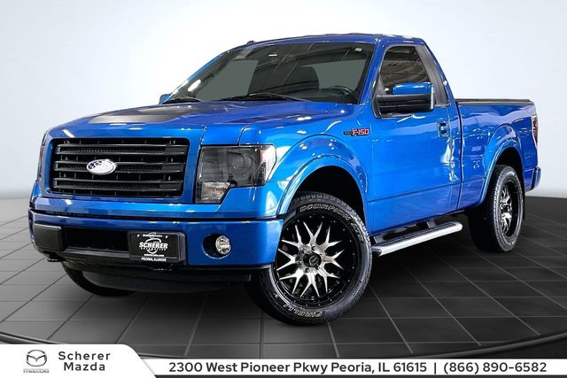 Blue Flame Metallic 2014 Ford F-150 FX4 Tremor 4WD Pickup Truck Four-Wheel Drive 6-Speed Automatic