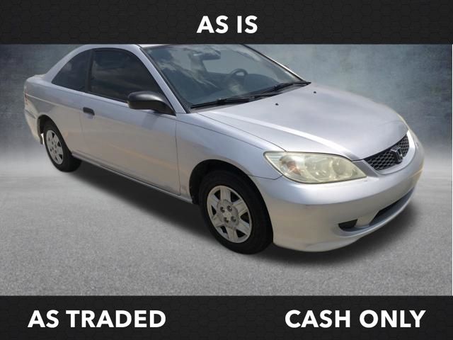 Satin Silver Metallic 2005 Honda Civic Coupe Coupe  4-Speed Automatic Overdrive