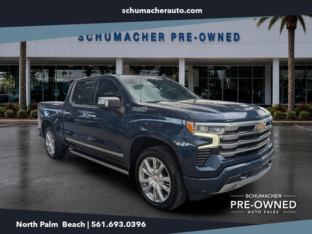 Northsky Blue Metallic 2023 Chevrolet Silverado 1500 Pickup Truck Four-Wheel Drive Automatic