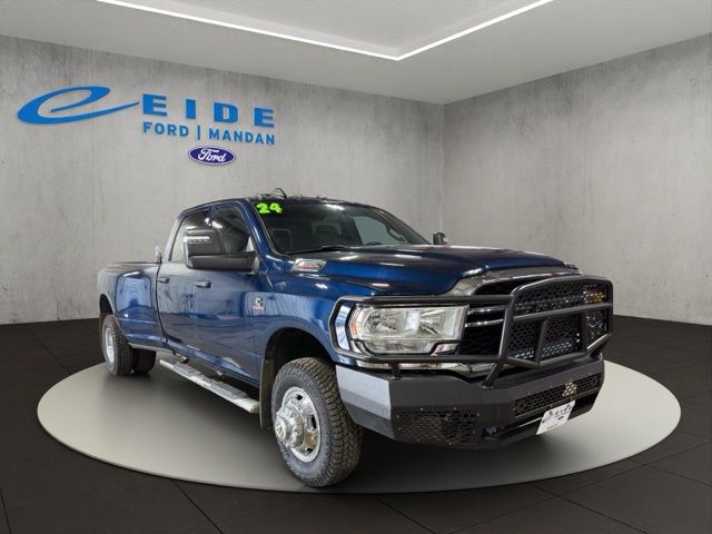 Patriot Blue Pearlcoat 2024 RAM 3500 Pickup Truck Four-Wheel Drive 6-Speed Automatic