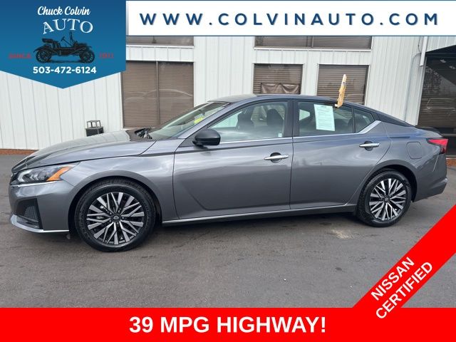 Gray (Gun Metallic) 2025 Nissan Altima 2.5 SV FWD Sedan Front-Wheel Drive Continuously Variable Transmission