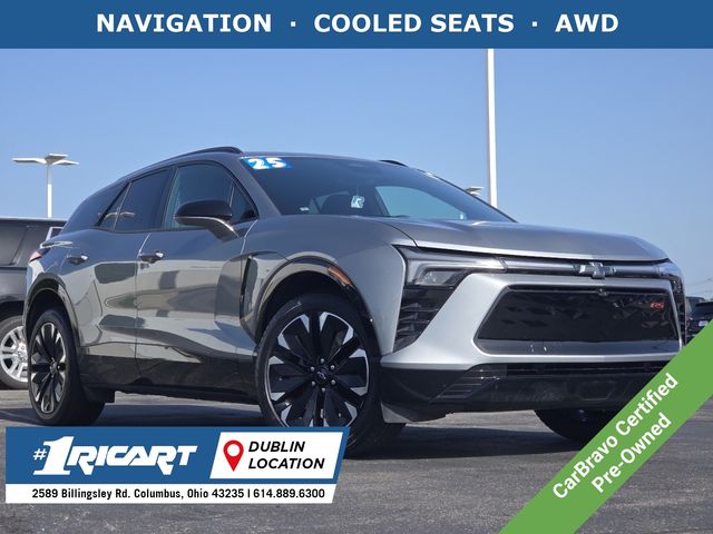 Sterling Gray Metallic 2025 Chevrolet Blazer EV SUV / Crossover All-Wheel Drive 1-Speed Automatic