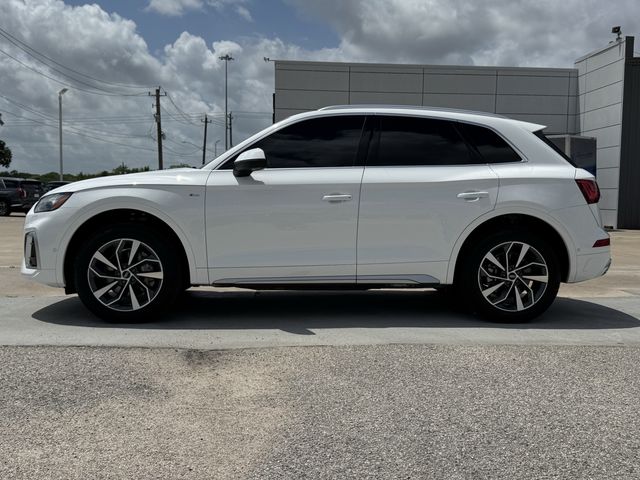 2023 Audi Q5 45 S line Prestige White at Genesis of Spring