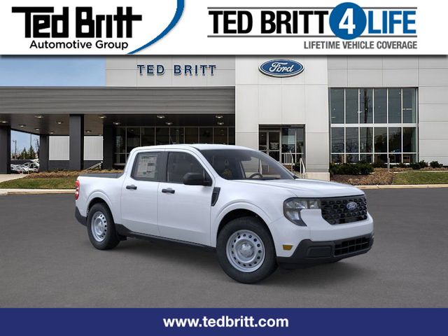 Silver Metallic 2025 Ford Maverick XL SuperCrew AWD Pickup Truck All-Wheel Drive Continuously Variable Transmission