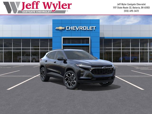 Black 2026 Chevrolet Trax RS with 2RS FWD SUV / Crossover Front-Wheel Drive Automatic