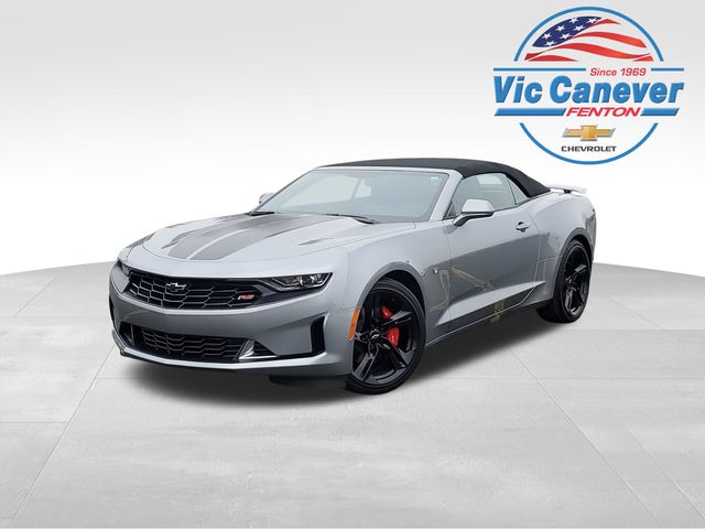 Sharkskin Metallic 2023 Chevrolet Camaro 3LT Convertible RWD Convertible Rear-Wheel Drive Automatic