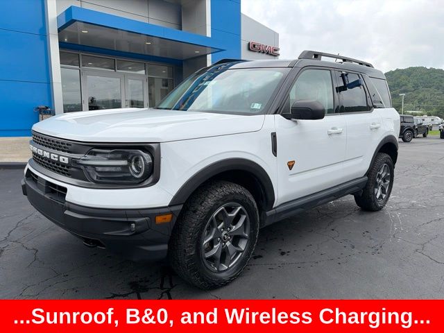 Oxford White 2021 Ford Bronco Sport SUV / Crossover All-Wheel Drive 8-Speed Automatic