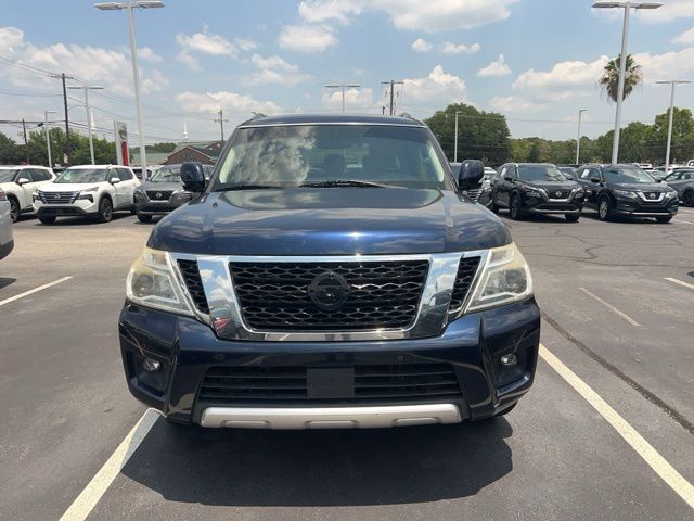 2018 Hermosa Blue Nissan Armada SV RWD SUV
