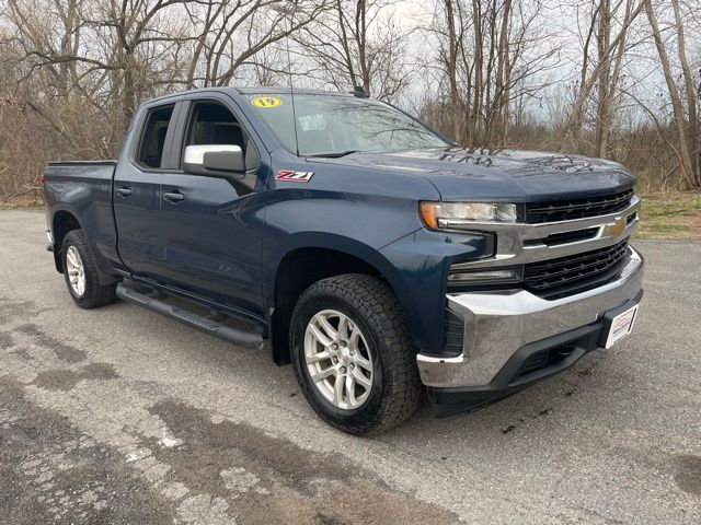 Northsky Blue Metallic 2019 Chevrolet Silverado 1500 LT Double Cab 4WD Pickup Truck Four-Wheel Drive 8-Speed Automatic