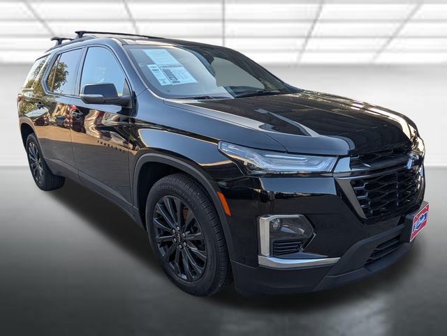 Mosaic Black Metallic 2023 Chevrolet Traverse SUV / Crossover Four-Wheel Drive 9-Speed Automatic