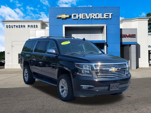 Black 2019 Chevrolet Suburban SUV / Crossover Four-Wheel Drive 6-Speed Automatic Overdrive