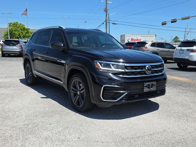 Black 2022 Volkswagen Atlas V6 SEL R-Line 4Motion SUV / Crossover All-Wheel Drive 8-Speed Automatic