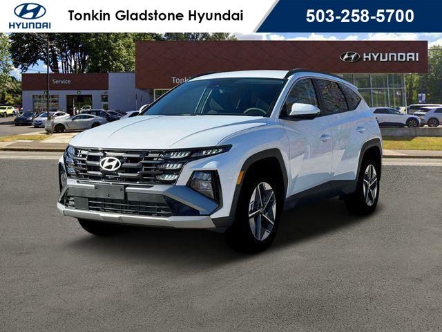 Creamy White Pearl 2026 Hyundai Tucson Hybrid Plug-In SUV / Crossover All-Wheel Drive 6-Speed Automatic