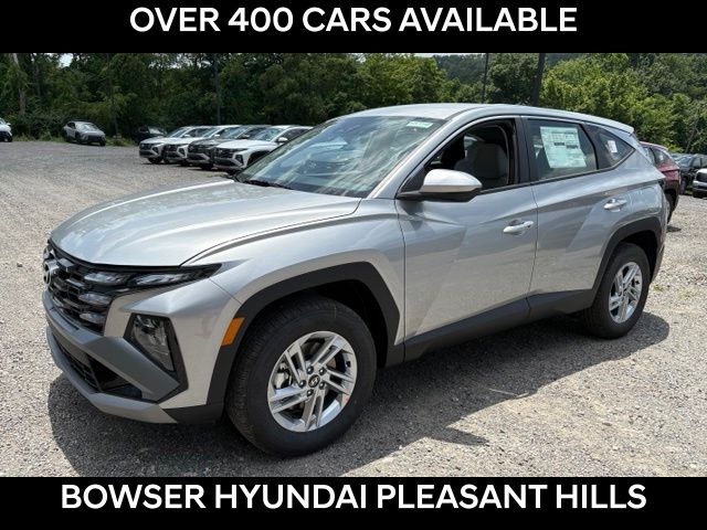 Shimmering Silver 2026 Hyundai Tucson SUV / Crossover All-Wheel Drive 8-Speed Automatic