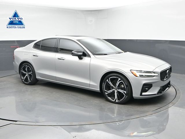 Silver 2024 Volvo S60 Sedan All-Wheel Drive Automatic