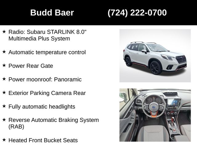 2024 Subaru Forester Sport photo