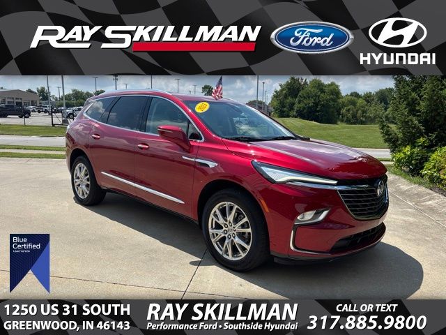 Cherry Red 2023 Buick Enclave SUV / Crossover Front-Wheel Drive 9-Speed Automatic