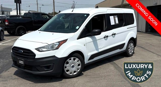 Frozen White 2020 Ford Transit Connect Van Front-Wheel Drive 8-Speed Automatic