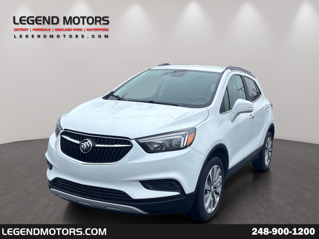 Summit White 2019 Buick Encore Preferred AWD SUV / Crossover All-Wheel Drive 6-Speed Automatic Overdrive
