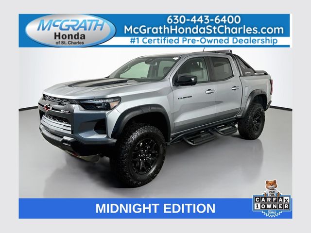 Sterling Gray Metallic 2025 Chevrolet Colorado Pickup Truck Four-Wheel Drive 8-Speed Automatic